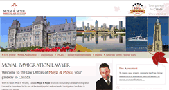 Desktop Screenshot of moyal.com